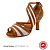 Туфли для танцев Melissa BN TN-024(Cl-7,5) коричневые