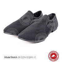 Текстильная обувь для танца Stretch BK DZH-023(Wc-1) черные