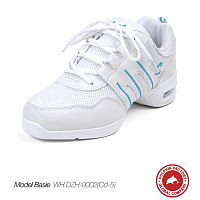 Кроссовки для танца Basie WH DZH-0002(Cd-5) белые