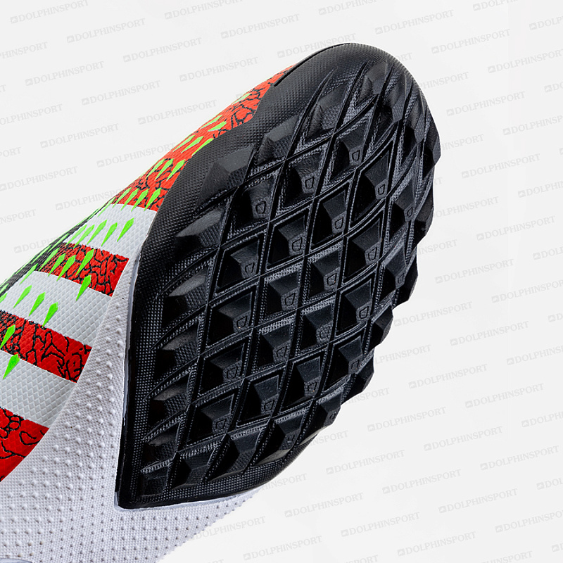 Бутсы футбольные KR-180 черно-красный