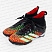 Бутсы футбольные KR-180 черно-красный