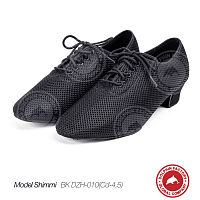 Текстильная обувь для танца Shimmi BK DZH-010(Cd-4,5) черные