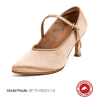 Туфли для танцев Priscilla BE TN-060(Cl-7,5) бежевые
