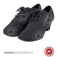 Текстильная обувь для танца Devis BK DZH-022(Cd-4,5) черные