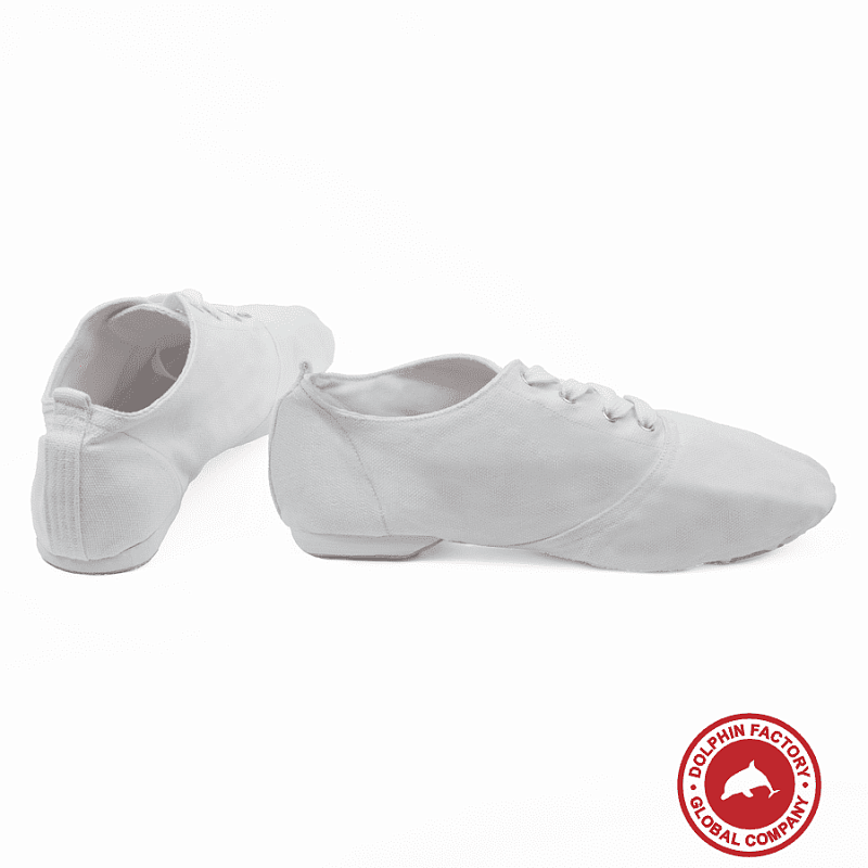 Текстильная обувь для танца Charlie WH ДЖ-003(Cd-1) белые