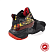 Баскетбольные кроссовки KR-143 черный (кожа+текстиль)