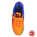 Бутсы футбольные KR-197 сине-оранжевый