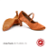 Туфли для танцев Priscilla BN TN-060(Cl-7,5) коричневые
