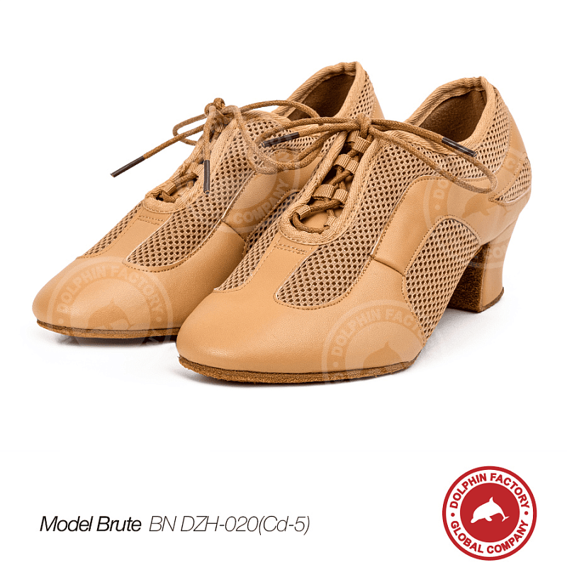 Кожаная обувь для танца Brute BN DZH-020(Cd-5) коричневые