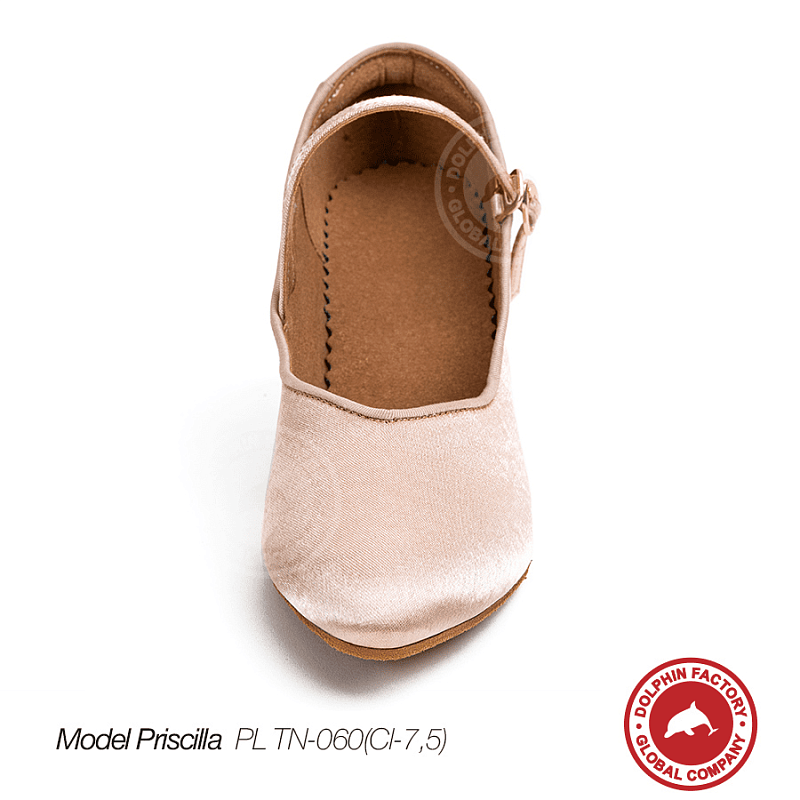 Туфли для танцев Priscilla PL TN-060(Cl-7,5) перламутровые