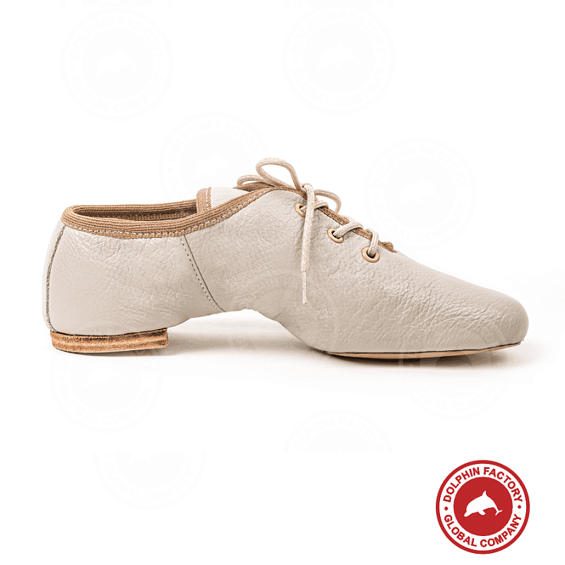 Кожаная обувь для танца Flik BE DZH-005(Cd-1) бежевые