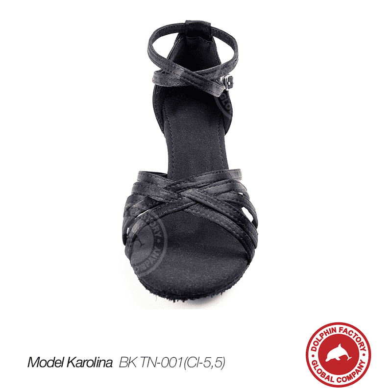 Туфли для танцев Karolina BK TN-001(Cl-5) черные