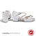 Туфли для танцев Blanca W TN-076(Br-3,5) белые